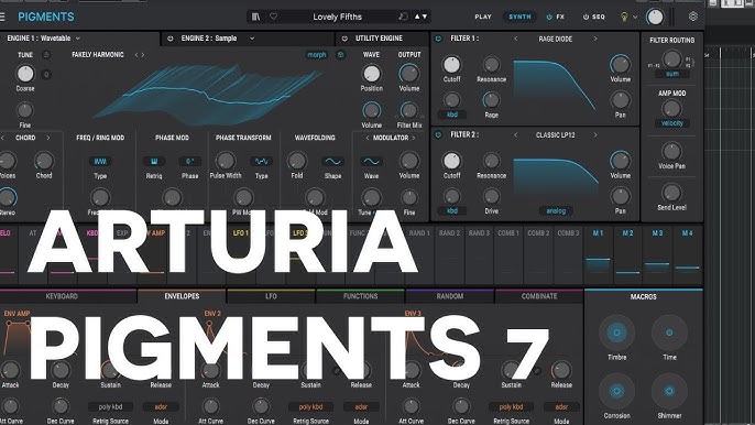 Arturia Pigments 7 + Bonus Amon Tobin Pack (Latest)